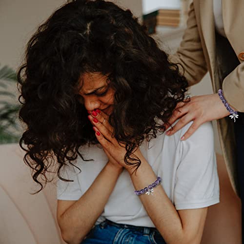 Haoze Sympathy Gift for Loss of Mom, Remembrance Bracelet Sympathy Memorial Gifts for Loss of Mom Mother Father Pet Grief Jewelry Bereavement Condolence Gifts4