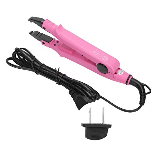 Plancha para Extensiones de Cabello Yosoo con Placa de Calentamiento PTFE, Ajuste de Temperatura, para Todo Tipo de Cabello, Uso Profesional y Hogar (Enchufe US) miniatura 6