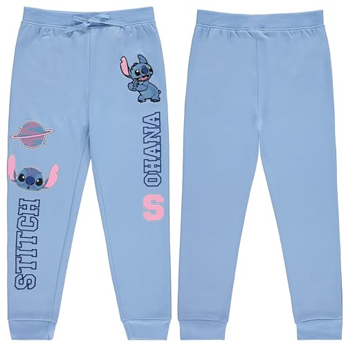Image of Disney Stitch Girls Jogger Sweatpants, Little & Big Girls Sizes 4-16