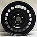 New 15 Inch 5 Lug Black Steel Wheel Fits Sonic WE4255N