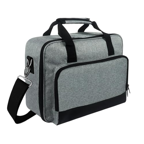 Sacoche pour Vidéoprojecteur | Sac De Rangement pour Projecteur, Sac À Outils Multifonction Sac De Transport pour Projecteur Et Accessoires, Sac À Main pour Projecteur avec Bandoulière Et Poches