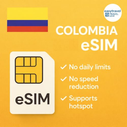 Kolumbien eSIM High-Speed-Daten unterstützen Hotspot 30 Tage 3-20 GB E-Mail-Lieferung (3 GB für 30 Tage)
