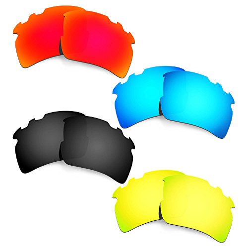 Lentilles de remplacement premium ventilées compatibles Flak 2.0, optique haute fidélité