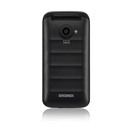 Brondi Oyster S Telefono Cellulare, Nero