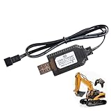 Toy Charger - USB Lithium Battery Drone Charger Cable for 7.4V SM-2P, SM-3P...