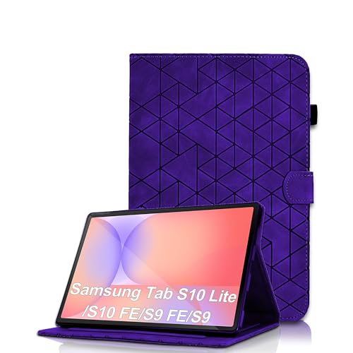 Protection Samsung Galaxy Tab S10 FE housse violette antichoc pour tablette S9 11 pouces