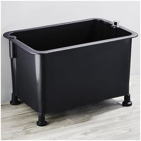 Freestanding Utility Sink with Drain, Versatile Mop Basin for Laundry, Pet Washing Station, Ideal for Garage, Bathroom, Balcony & Workshop Use