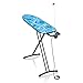 Produktbild Leifheit Bügeltisch Air Board M Solid Plus 60years Color Edition blau, ist höhenverstellbar, Bügelbrett für Dampfbügeleisen, Dampfbügeltisch mit Zwei-Seiten-Bügeleffekt, Limited Edition grau blau