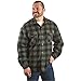 Guide Gear Men’s Sherpa-Lined CPO Shirt Jacket Fleece Long Sleeve Hunting Shirts Pine Green XL Tall