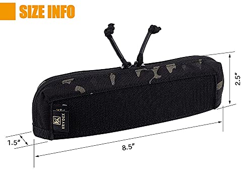 Fermeture éclair MK3/MK4 pour éviter la perte d'accessoires de chest rig