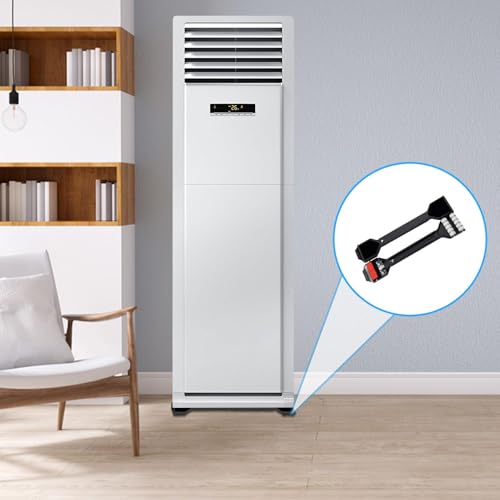 Support roulette machine a laver extensible pour frigo et seche linge - 3