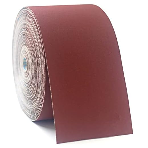 4" 24ft Wide Aluminum Oxide Emery Cloth Roll Sandpaper 60-1000 Grit - 1 Meter (1000 Grit - Black)