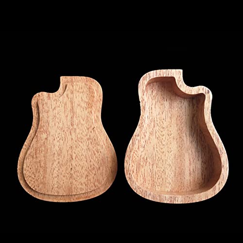 Presente De Aniversário Caixa Modelo De Guitarra Caixa De Seleção De Guitarra Presente Madeira Maciç