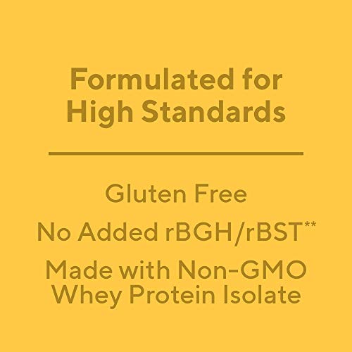 Amazon Brand - Revly 100% Grass-Fed Whey Protein Isolate Powder, Unflavored 31 Servings, Gluten Free, Non-GMO, No added rbgh/rbst‡, 2.05 Pound (Pack of 1)