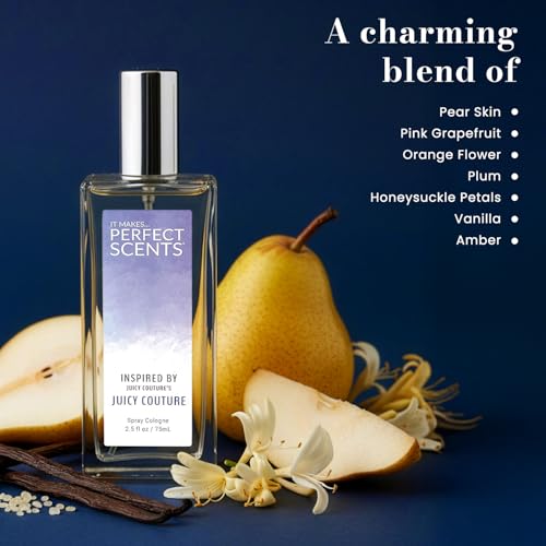 Image of Perfect Scents Fragrances, Inspired by Juicy Couture's Juicy Couture, Women's Eau de Toilette, Vegan, Paraben-Free, Phthalate-Free, Never Tested on Animals, 2.5 Fluid Ounces