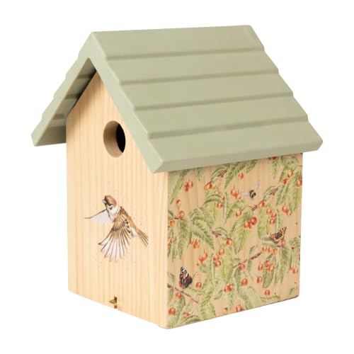 Wrendale Designs Sparrow Bird House 32mm (Sparrow Bird House 32mm)