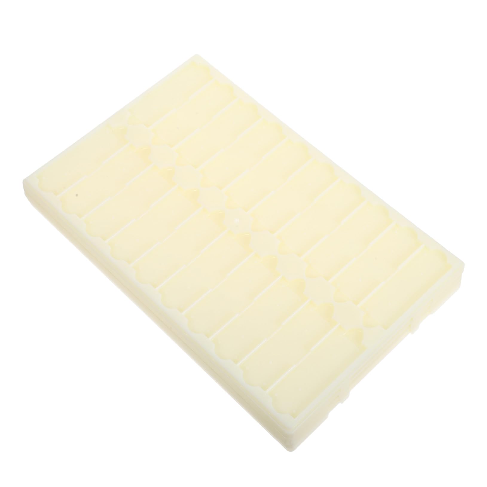 Sosoport 4pezzi Piastra Portavetrini da Microscopio Posti Supporto per Vetrini in Plastica Robusta Essiccatore per Vetrini da Laboratorio per Ricerca e Insegnamento