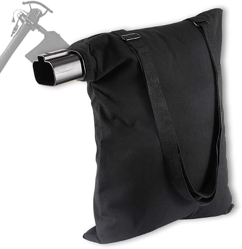 Braveboy 5140125-95 Leaf Blower Vacuum Vac Shoulder Bag, Compatible with Black & Decker BV3100/BV2900 Blower Replacement Leaf Bag 5140117-99.