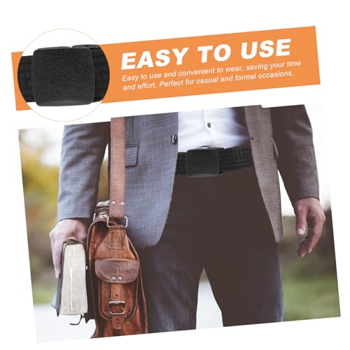 Men's Reusable Outdoor Belt with Buckle Versatile Camping and Travel Accessory for All Occasions Canvas Design3