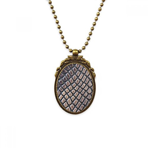 Cadeau de luxe collier vintage pendentif abstrait laiton et cuir précieux