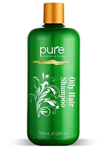 Pure Natural Shampoo for Oily Hair for Men & Women. Hair Treatment for Itchy, Sensitive & Oily Scalp. Degrease Hair Shampoo is #1 Oily Hair Shampoo for Teens & Adults!