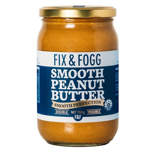 Fix & Fogg Gourmet Smooth Peanut Butter 750g