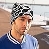 MESU Unisex Knitted Beanie Hat Hip Hop Cap Slouchy Skull Cap for Women Men Black #2