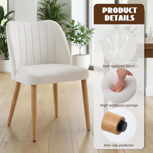 Garvee Wooden Dining Chairs Set of 2, Dining Room Chairs with Wood Legs by Garvee - Used condition - Image 3