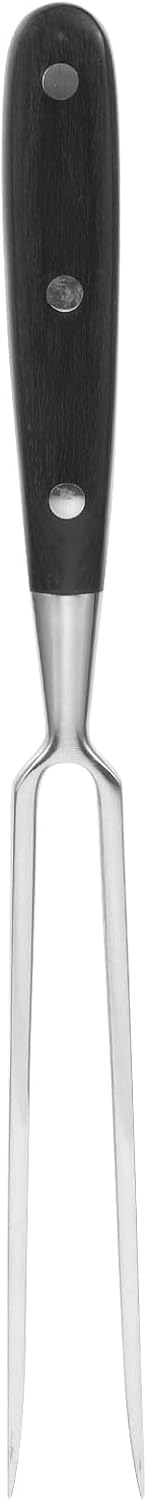 Meat Fork Stainless Steel Carving Fork with Wooden Handle