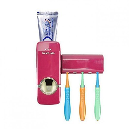 welim pasta de dientes exprimidor dispensador de pasta de dientes cepillo de dientes Holder Set Cover