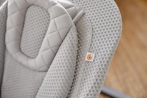 Image of Ergobaby Evolve 3-in-1 Bouncer, Adjustable Multi-Position Baby Bouncer Seat with Newborn Insert, Head-Hip Support, Ergonomic & Lightweight Rocking Chair, Folds Flat for Storage, 2-13 Kgs, 0-2 Years