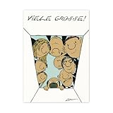 Inkognito Postkarte Kunst und Humor von Loriot - Motiv: 