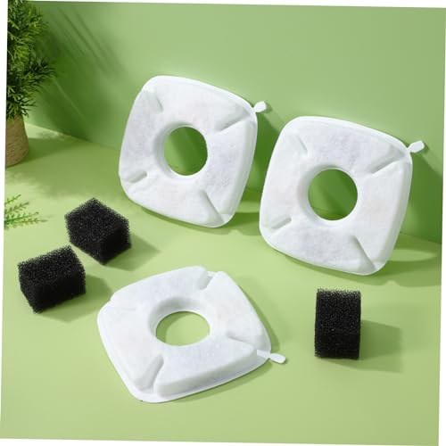 Filtros de repuesto para fuente de agua para mascotas balacoo 60 sets miniatura 5