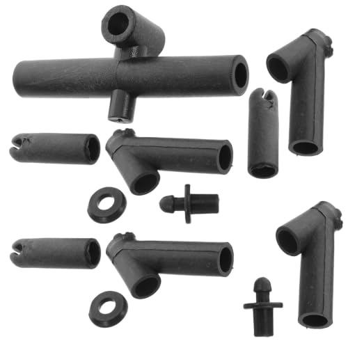 ORFOFE Kite Accessories Kit 9Pcs Plastic Rod Connectors for DIY Kite Assembly and Repair Replacement Parts for Beach and Park Flying