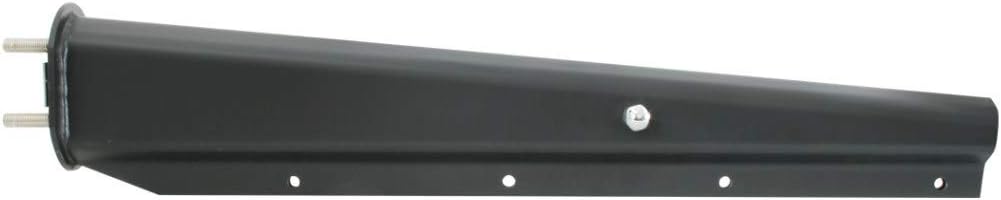 GG Grand General 30587 Black Painted Spring Loaded Straight Mud Flap Hanger, 2.5 inches Bolt Centre