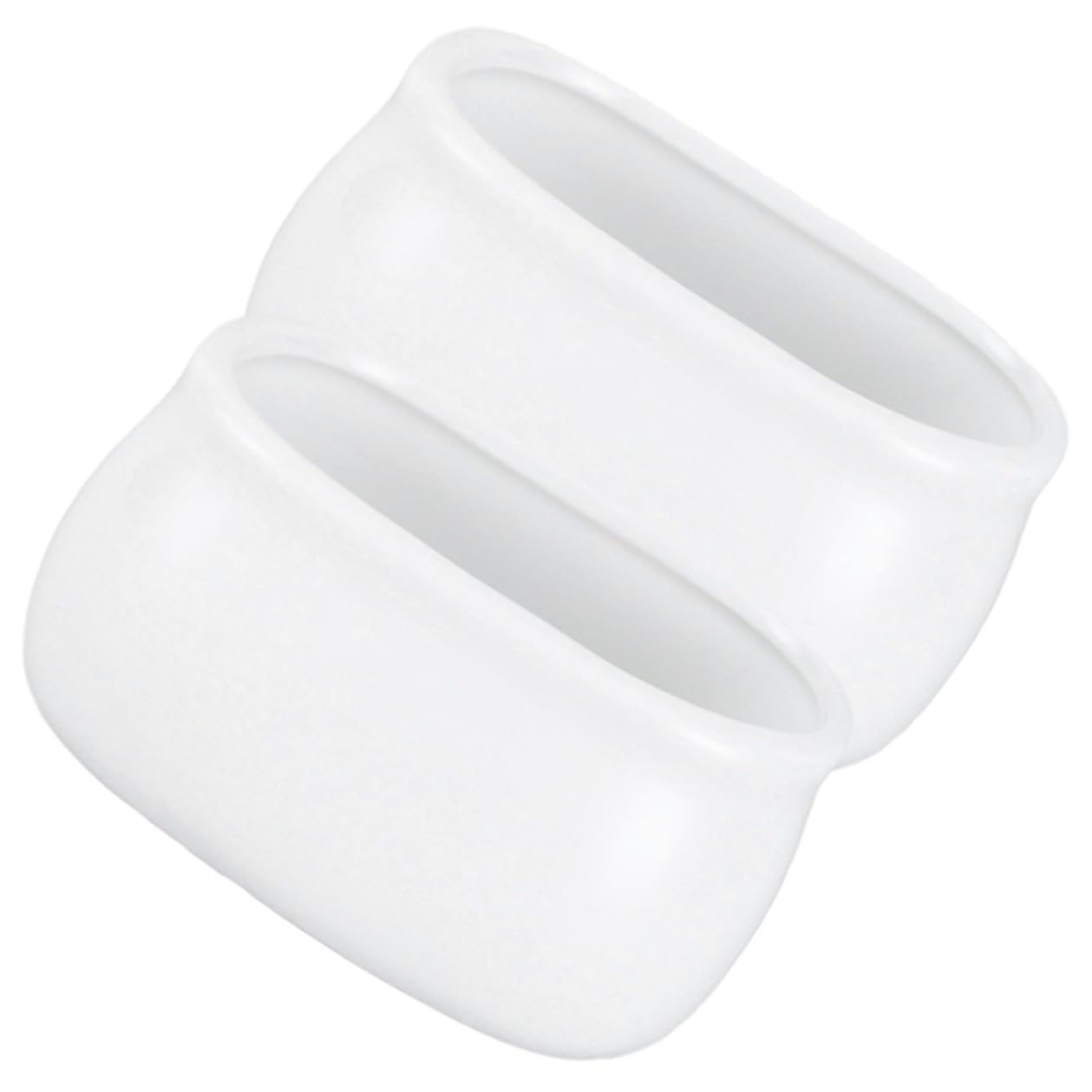 Sucriers en céramique blanche lot de 2 pot à sauce ketchup moutarde table et cuisine