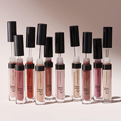 e.l.f. Cosmetics Lip Plumping Gloss, High Shine & Sheer Colour, Soothing & Cooling Sensation, Instant Results, Pink Paloma
