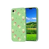 Compatible with iPhone XR Case, Cottagecore Frog with Mushroom Hat Shrooms Cute Kawaii Graphic...