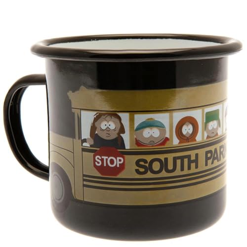 South Park - Set Di Tazze, Nero / Giallo, Taglia Unica