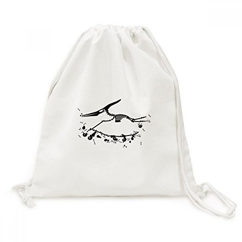 Sac cordon os dinosaures miniature mini sac à dos toile voyage shopping bébé