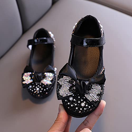 Girls Sandals Slide Girls' Single Shoes Spring And Autumn Casual Colored Diamond Bow Knot Small And Jelly Baby Shoes4