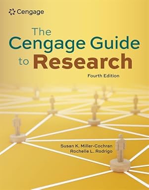 Cengage Guide to Research (MindTap Course List) book cover