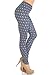 Creamy Soft Premium Women's Leggings 3D Polka Dots Regular Size, High Rise, Stretchy & Breathable, Comfortable Fit - by USA Fashion™