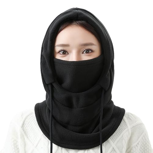 HiXip Chapéu de orelha, chapéu à prova de com cordão | Moda feminina de inverno para uso externo, ca