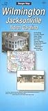 Wilmington & Jacksonville North Carolina road map