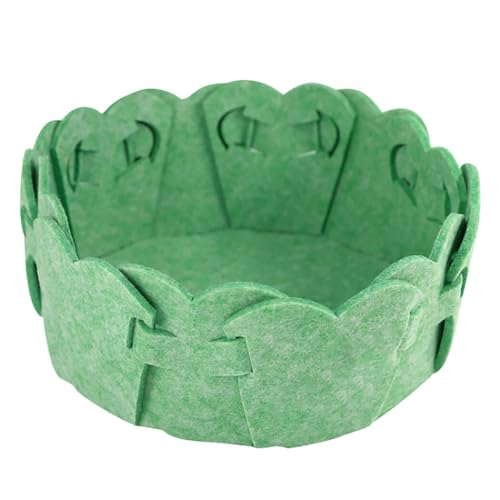 Acessórios para ninhos de animais de estimação, cama, gato, círculo destacável, ninho de feltro, cam