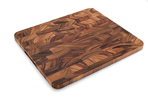 Image of Ironwood Gourmet Oslo End Grain Utility Cutting Board and Butcher Block Oil Set