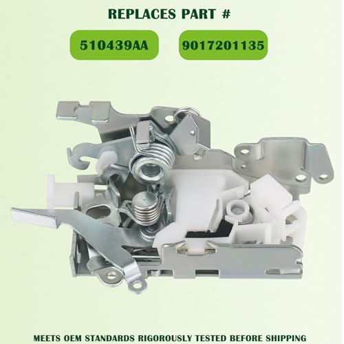 Image of Rear Door Latch Lock Assembly Compatible with 1995-2006 Mercedes Sprinter 2003-2006 Dodge Freightliner Sprinter Without Power Locks Replaces 9017201135 5104339AA