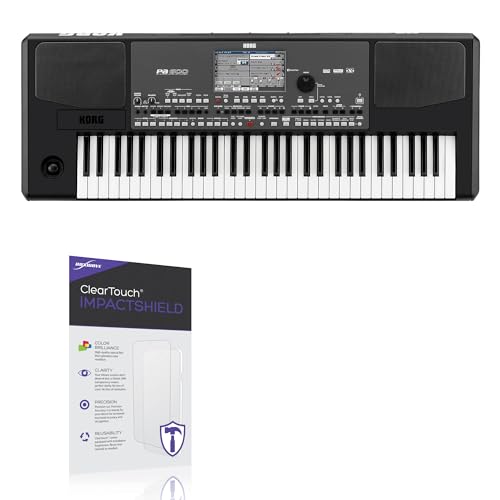 BoxWave Screen Protector Compatible with Korg Pa600 - ClearTouch ImpactShield (2-Pack), Impenetrable Screen Protector Flexible Film