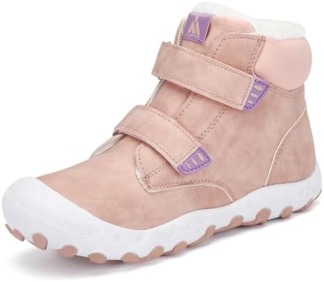 Mishansha Winterstiefel Unisex Kinder Gefüttert Gr.24-38 | Schneestiefel, Winterboots, Kinderstiefel, Jungen, Mädchen, Warm, Rutschfeste, Outdoor, Wander